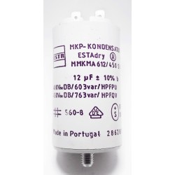 Condensateur démarrage 12µf 450volts ~