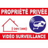 Panneau de dissuasion vidéo surveillance