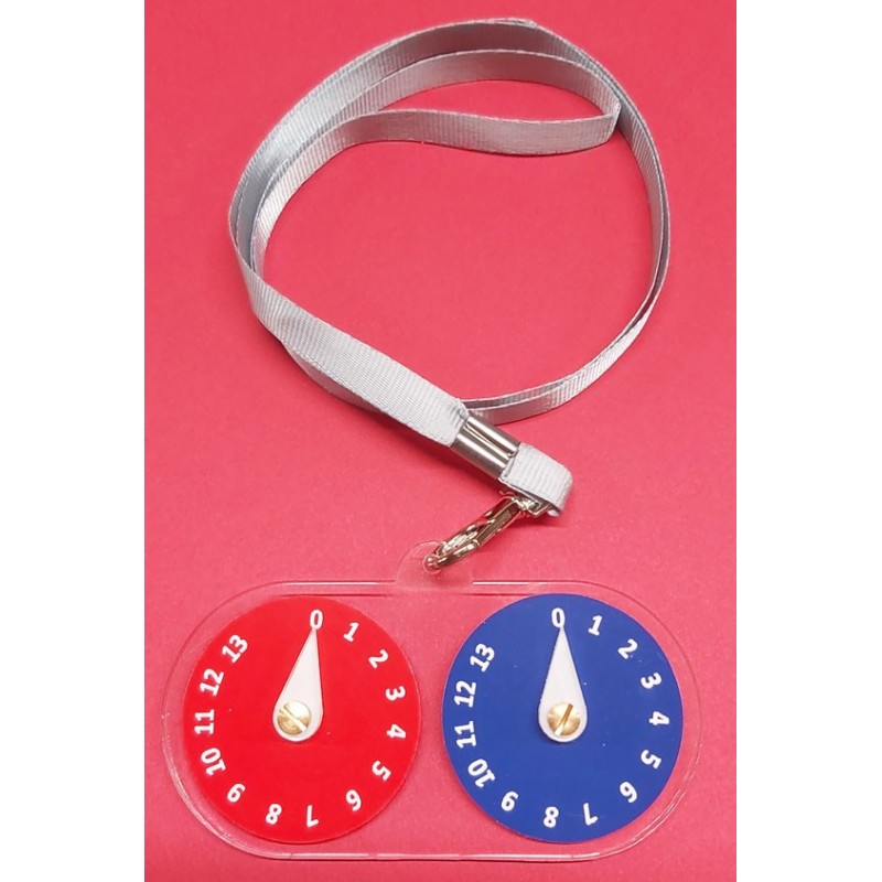 Compteur de point pour pétanque à main acrylique, boules de pétanque