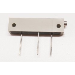 50 ohms Résistance ajustable multitours horizontale