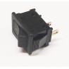 Interrupteur à bascule noir avec repère 10amp/250volts