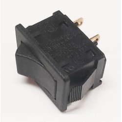 Interrupteur à bascule marche/arrêt noir 10amp/250volts