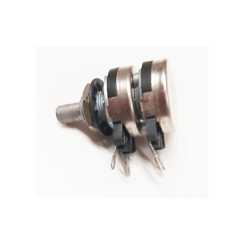 Potentiomètre stéréo 1x220kA + 1 x10kA