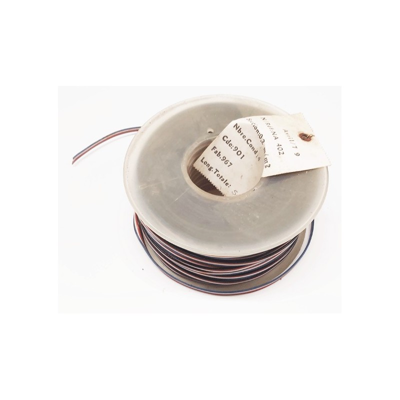 Fil de câblage 4 conducteurs souple 0.2mm / 50mètres