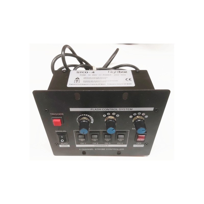 Controleur pour 4 stroboscopes