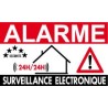 Panneau alarme surveillance électronique 24h/24