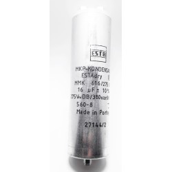 Condensateur démarrage 16µf 275volts ~