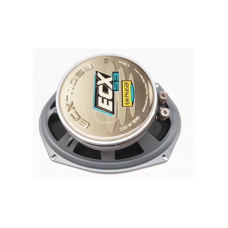 Coaxial 3 voies 250 watts rms EMPHASER