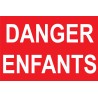 Panneau danger enfants