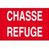 Panneau chasse refuge