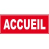 Panneau accueil