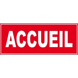 Panneau accueil
