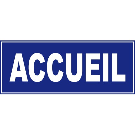Panneau accueil