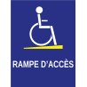 Panneau rampe d'accès