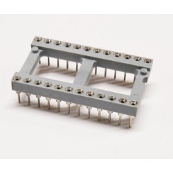 Support de circuit intégré 24 broches tulipe