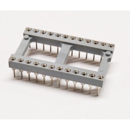 Support de circuit intégré 24 broches tulipe