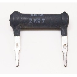 Résistance de puissance 2k7 5 watts bobiné