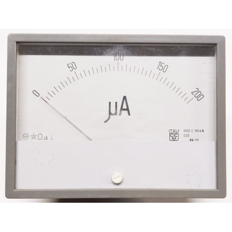 Micro-amperemètre 200µA