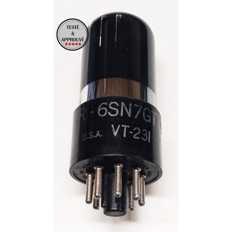 6SN7 GT Tube JAN-CKR Composant Electronique