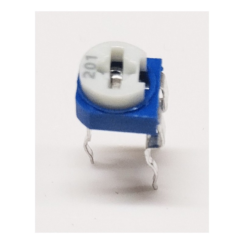 200ohms Résistance ajustable blue