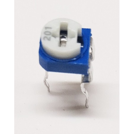 200ohms Résistance ajustable blue
