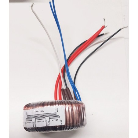 Transformateur torique 150v+70v+6.3v