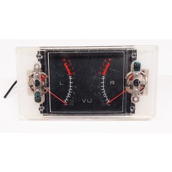 Vu-mètre double audio indicateur de niveau