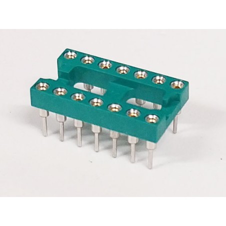 Support de circuit intégré 14 broches tulipe