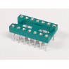 Support de circuit intégré 14 broches tulipe
