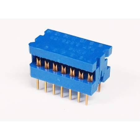 Support 16 broches pour câble plat