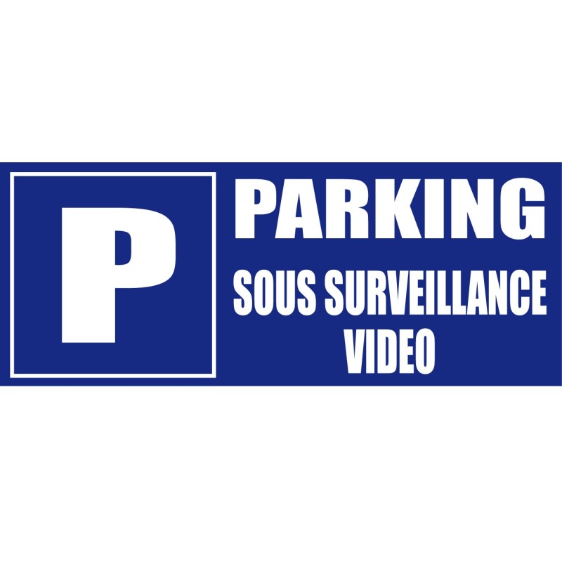 Parking sous vidéo surveillance