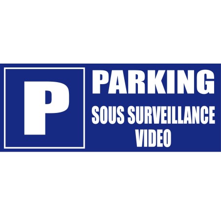 Parking sous vidéo surveillance