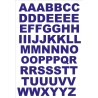 Alphabet en adhésif 40mm noir