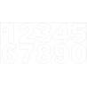 chiffre en adhésif 40mm