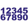 chiffre en adhésif 100mm