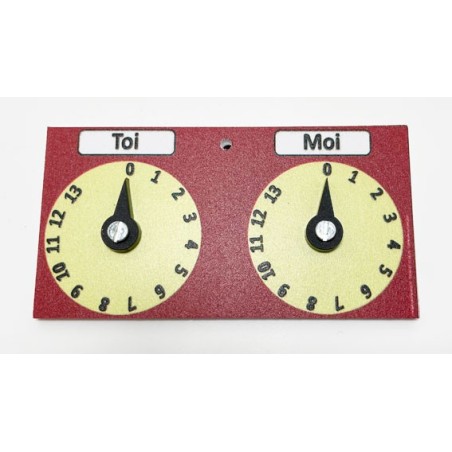 Compteur de points à main pour pétanque, boules de pétanque