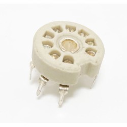 Support tube 9 broches pour circuit imprimé