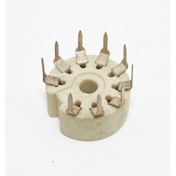 Support tube 9 broches pour circuit imprimé