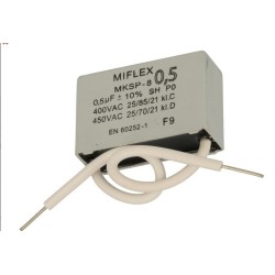 Condensateur anti parasite 0.5mf 450 volts AC