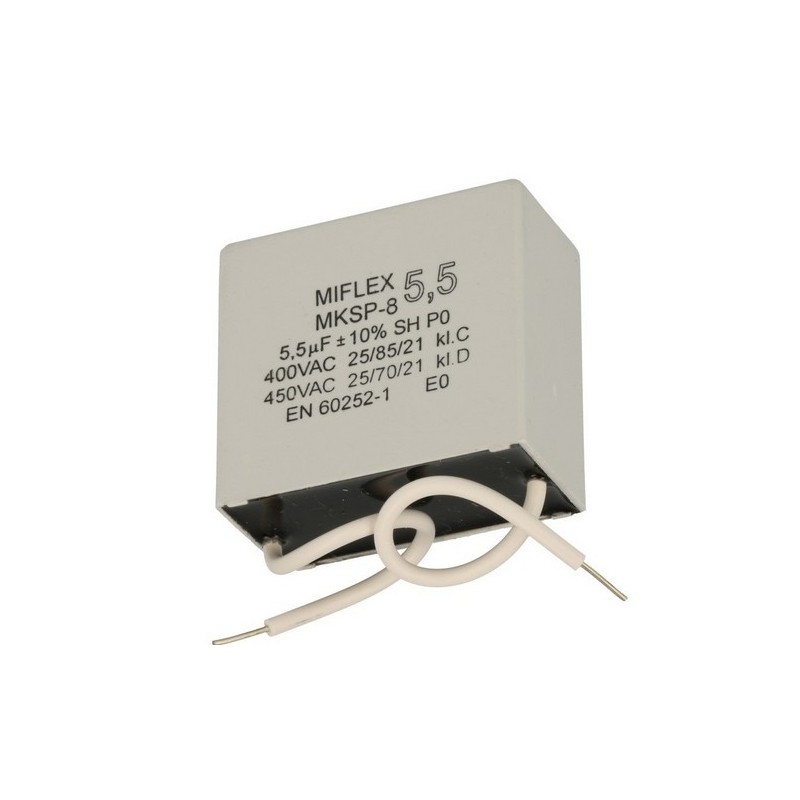 Condensateur anti parasite 5.5mf 450 volts AC