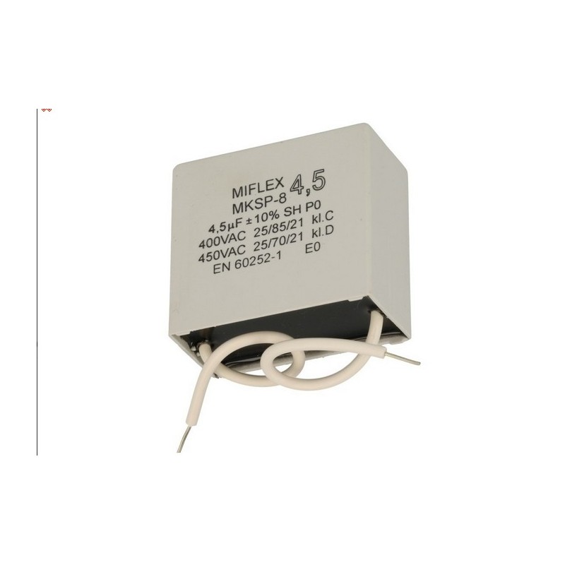 Condensateur anti parasite 4.5mf 450 volts AC