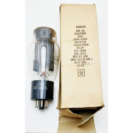 Tube 6AS7G - Vacuum 6AS7G  NOS - composant electronique