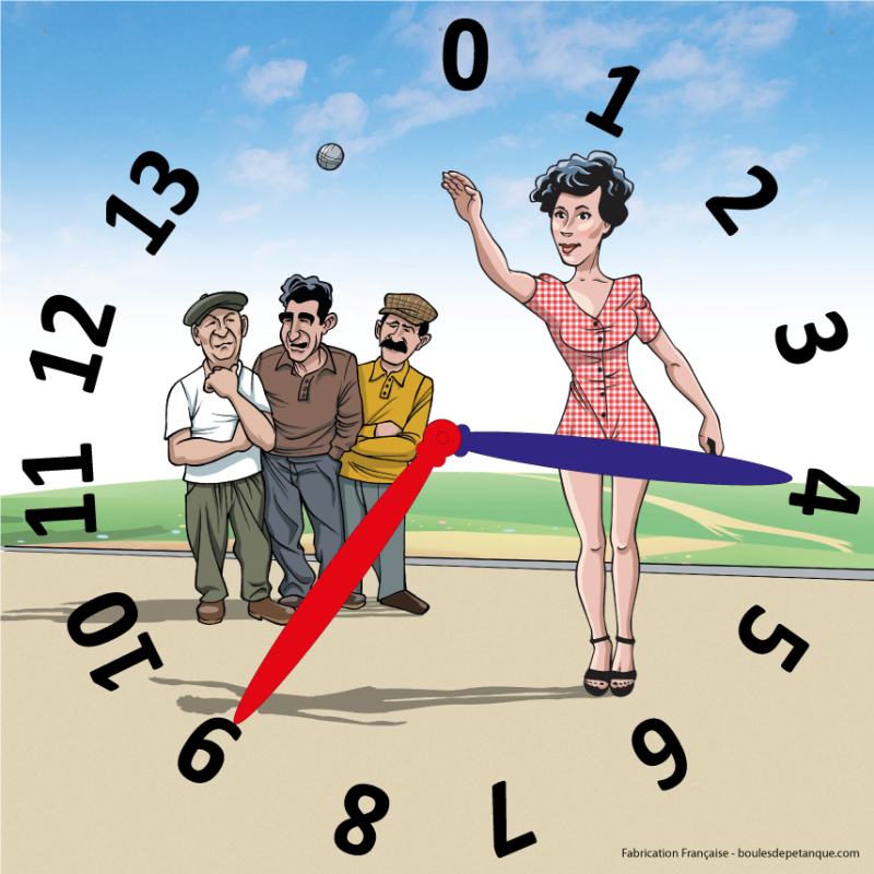 Compteur de point pour pétanque