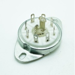 Support octal 8 broches porcelaine