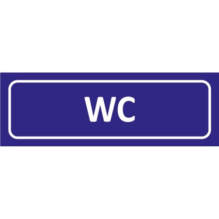 Signalétique adhésives WC