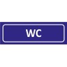 Signalétique adhésives WC