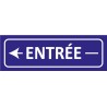 Signalétique adhésives entrée gauche