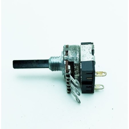 Potentiomètre 4k7K A axe 6mm avec interrupteur