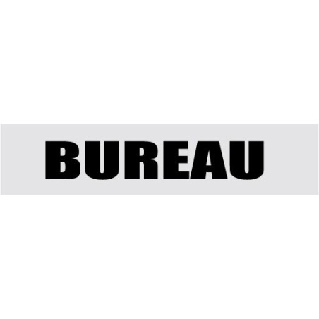 Signalétique de porte bureau