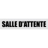Signalétique de porte salle d'attente